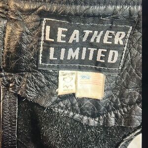 Leather Limited Vintage Fringed Chaps UNISEX